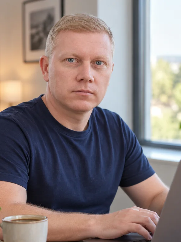 Сергей Токарев за работой